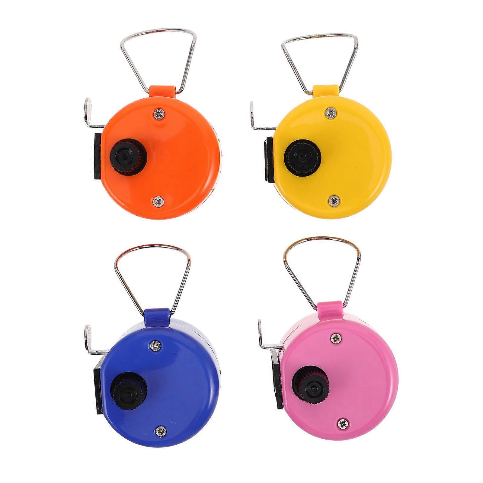 Hand Tally Counter Handheld Counting Clicker Device 4Pcs for Sport Use