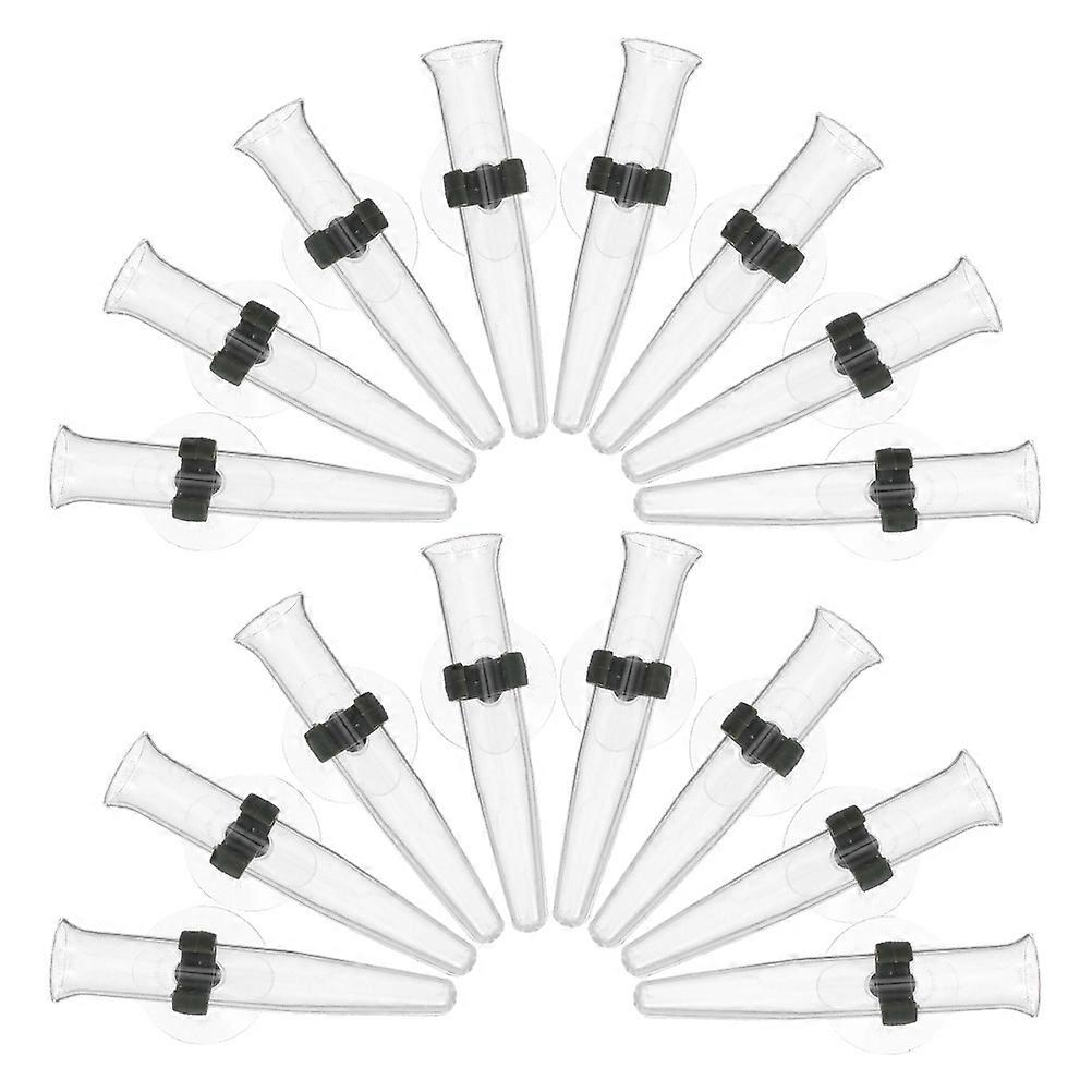 Floral Tubes Plastic Flower Stem Holders for Nutrient 24Pcs