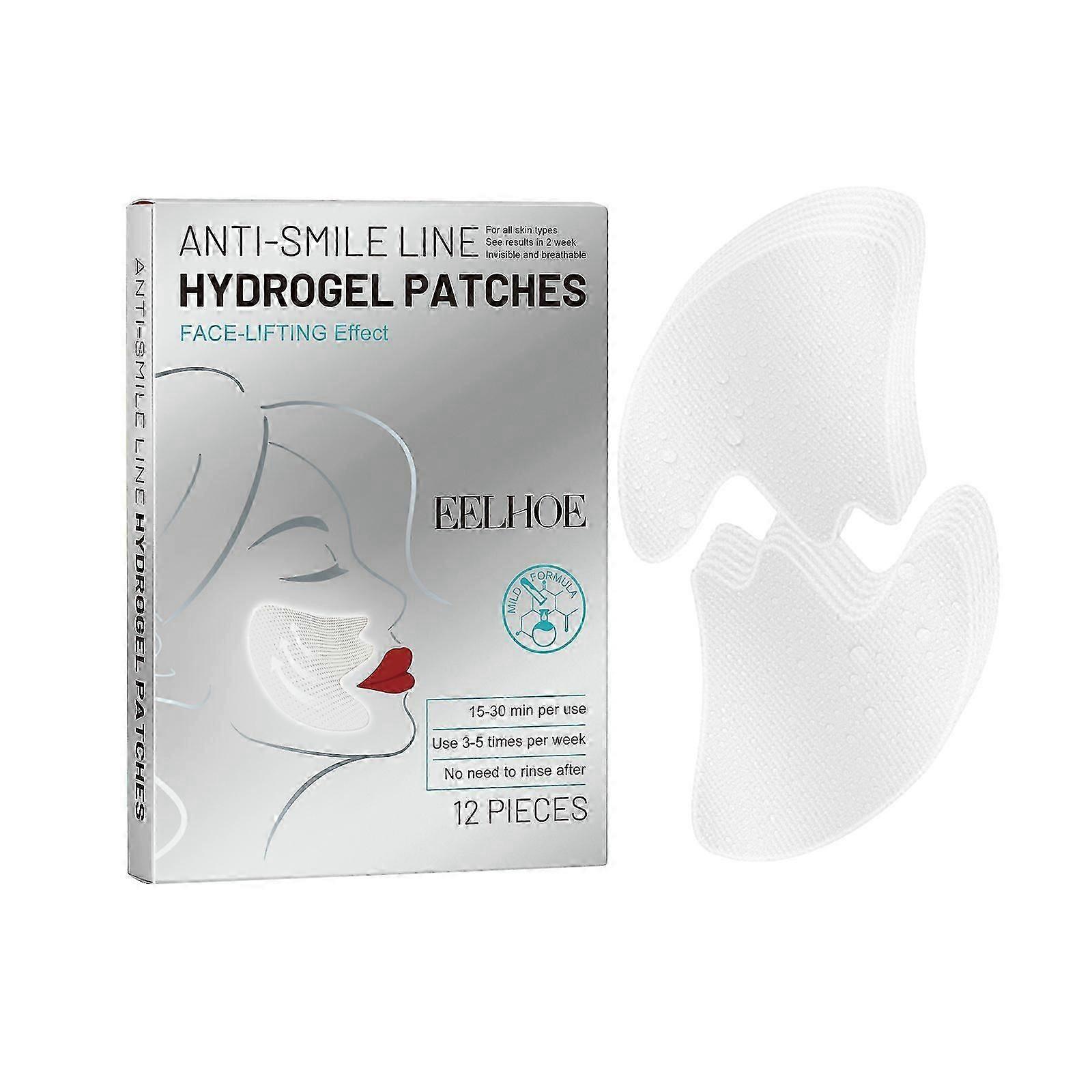 Smile Line Filler Patches - Hydrating, Anti-Aging, Easy 1-Time Use