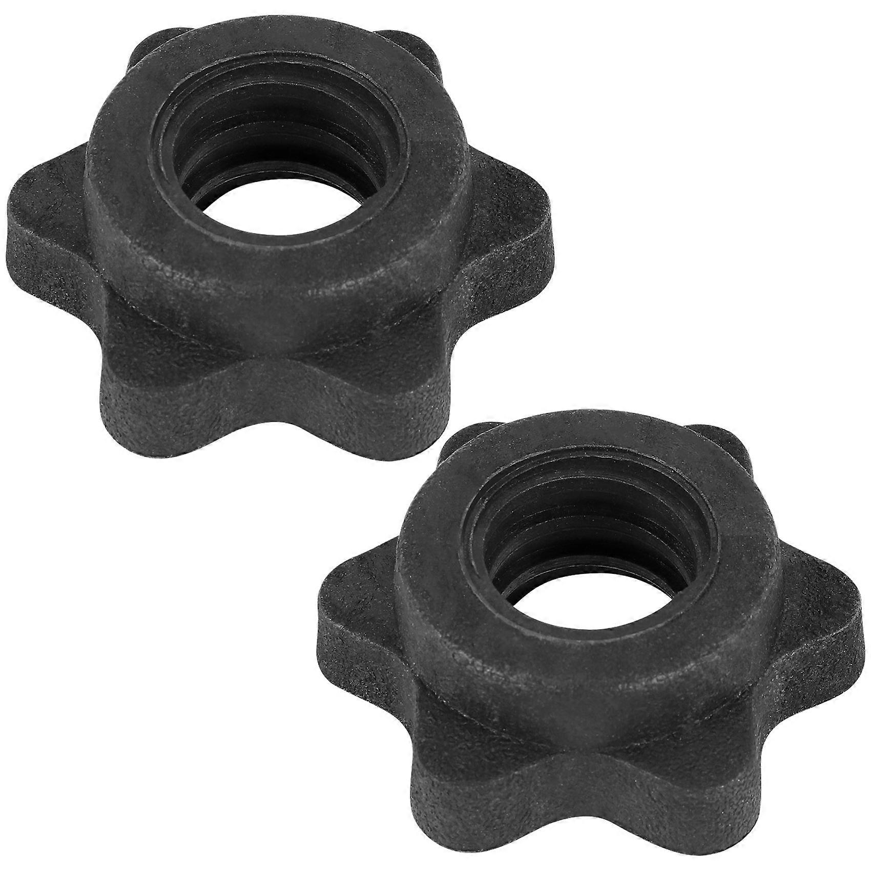 1 Pairs Dumbbell Hex Nut,Dumbbell Rod Nut, Collars