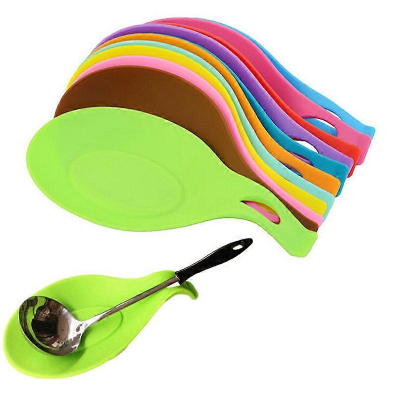 Small 37g silicone saucer/spoon rest/ladle holder/tool