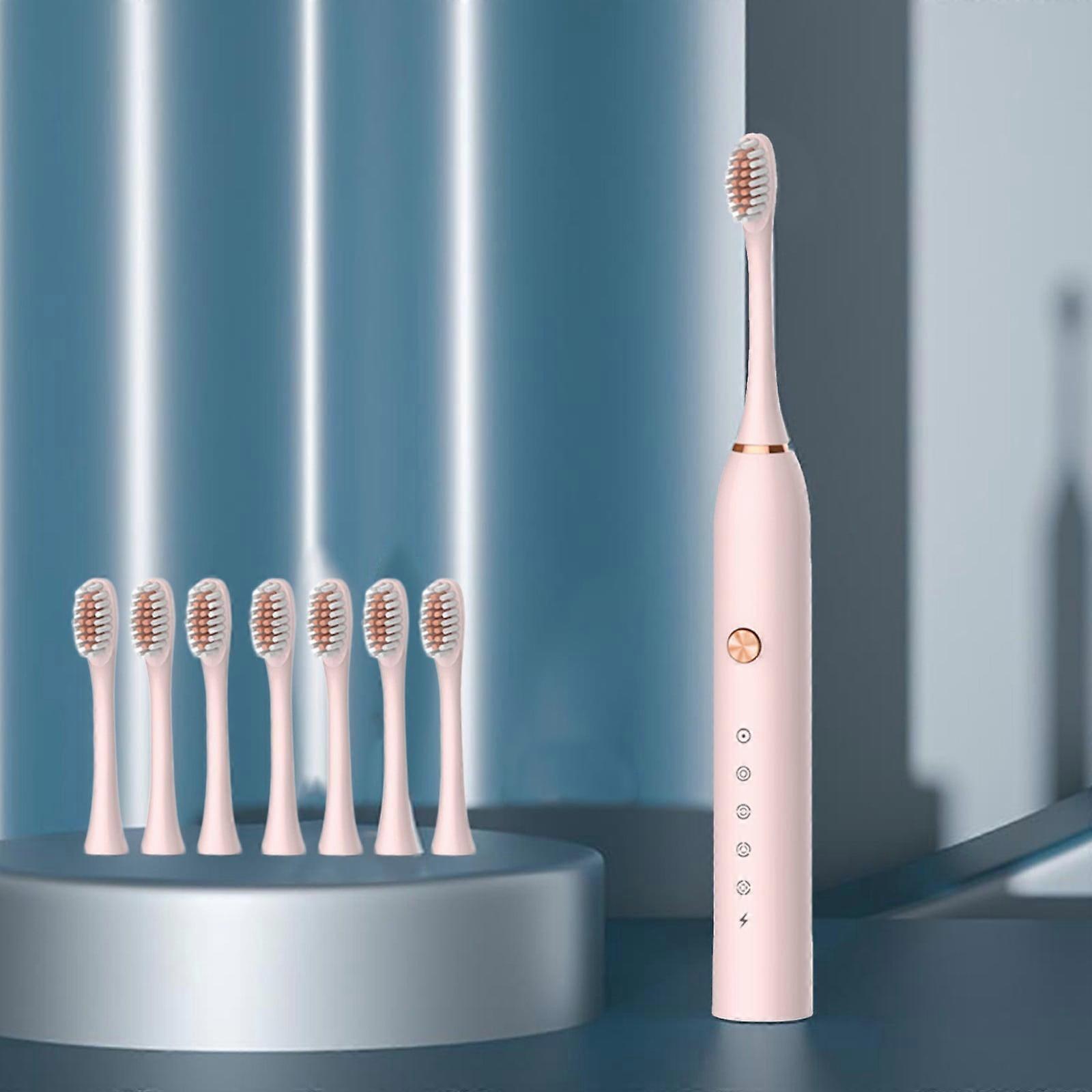 LOOPSUN Valentine's Day Clearance 2024! Electric Toothbrush with 8 Brush Heads, Smart 5-Speed Timer, IPX65 - Compatible with...