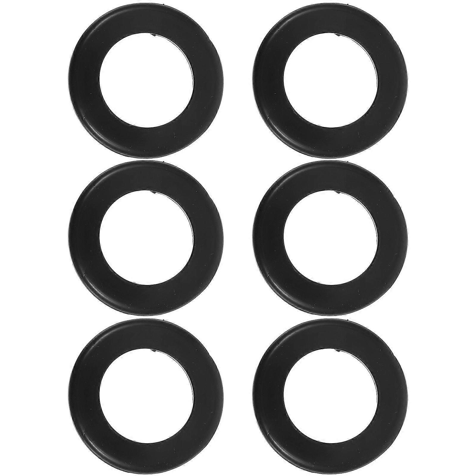 Rubber Cable Grommets for Electrical Wire Management 6Pcs Set