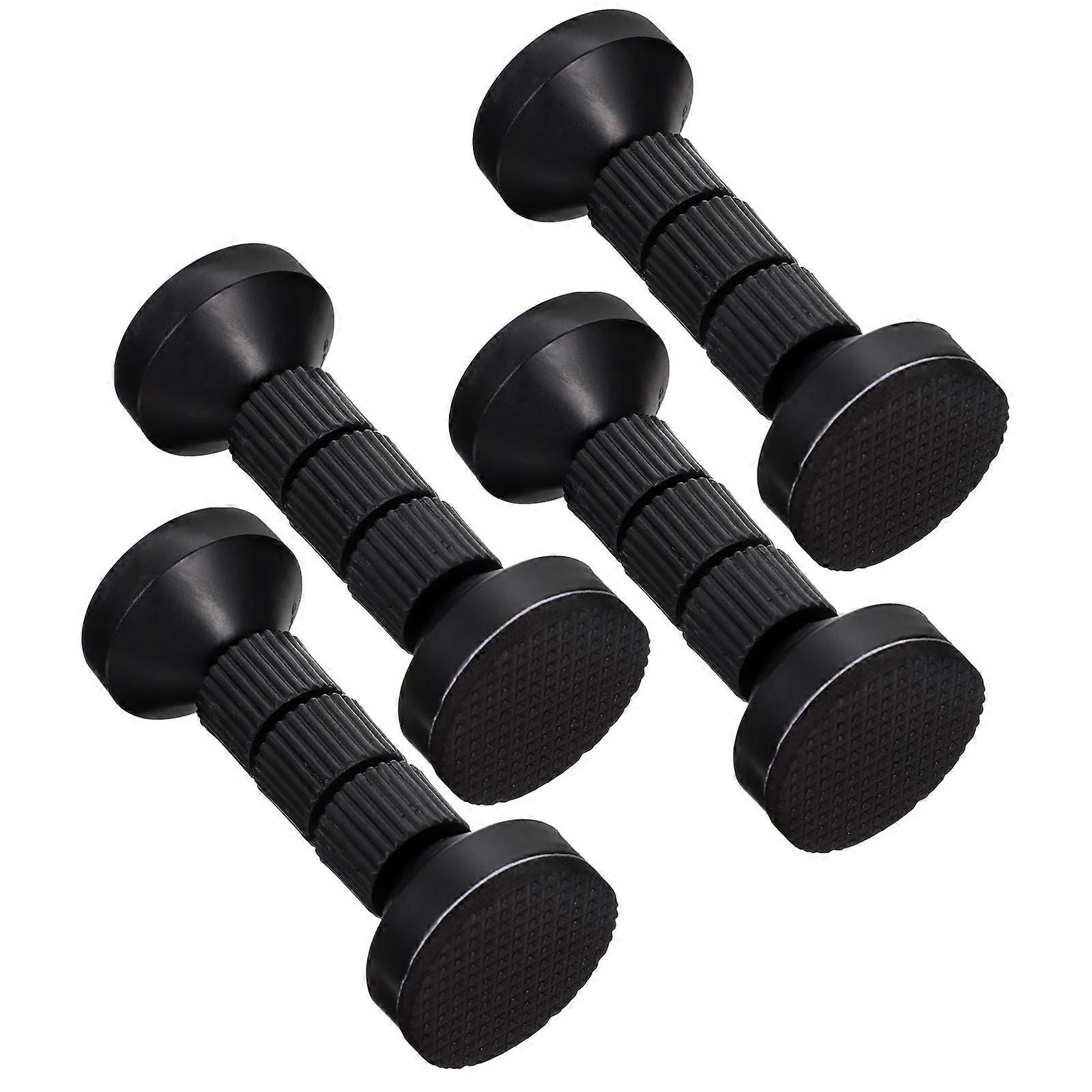 Bed Headboard Stabilizers for Bed Threaded Adjustable 12Pcs Black