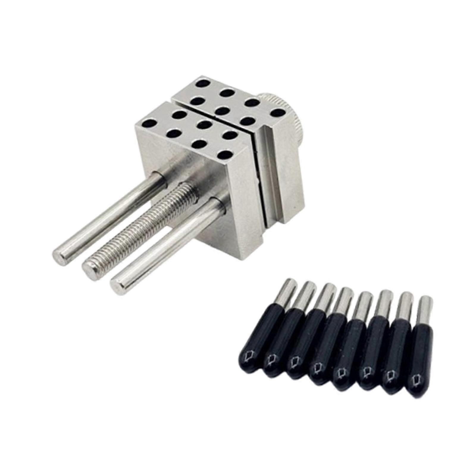 Mini Vise Small Bench Clamp for Model Building Watch Maintenance Painting