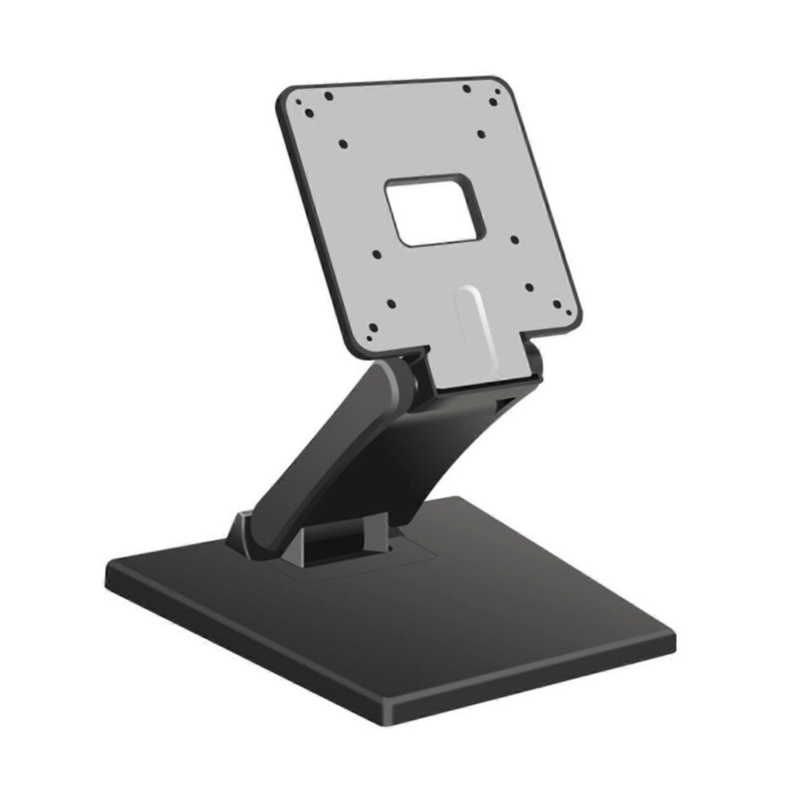 Low Profile Monitor Stand 1327 Inch, Adjustable Ergonomic Desktop Mount, Folding Base, Heavy Duty Bracket