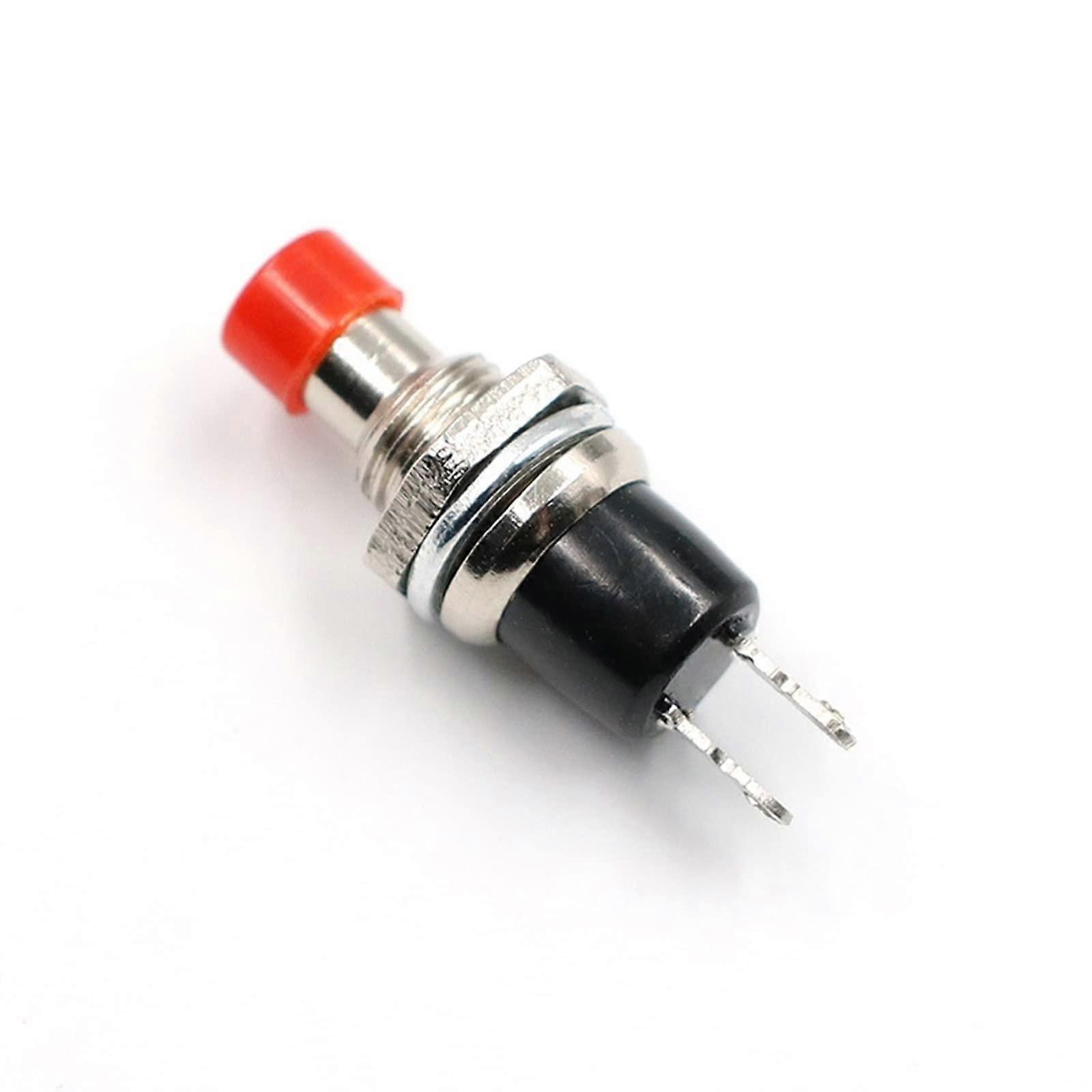 10Pcs 7mm Momentary Push Button Switch 2 Pin Mini Micro for DIY Multicolor Lockless ON Off