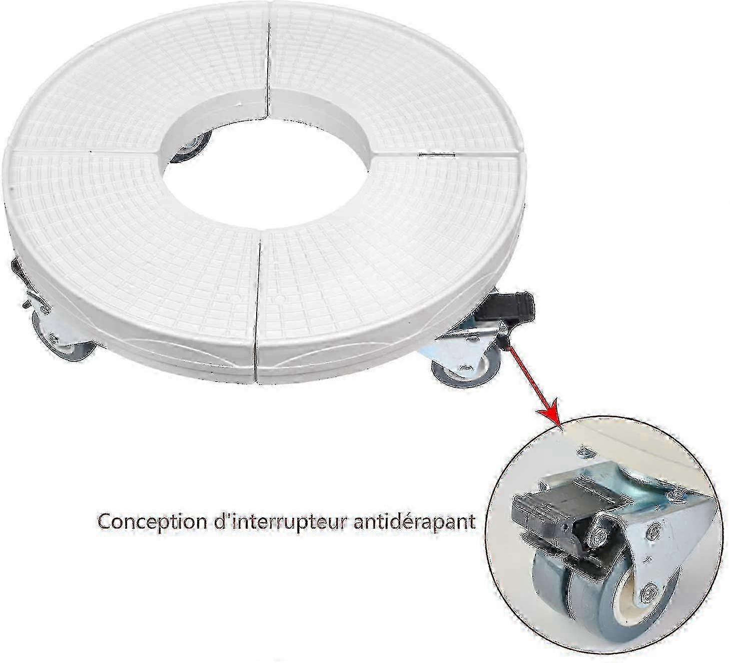 Plant Stand for Indoor Outdoor Use - 200kg Capacity Adjustable on Rollers