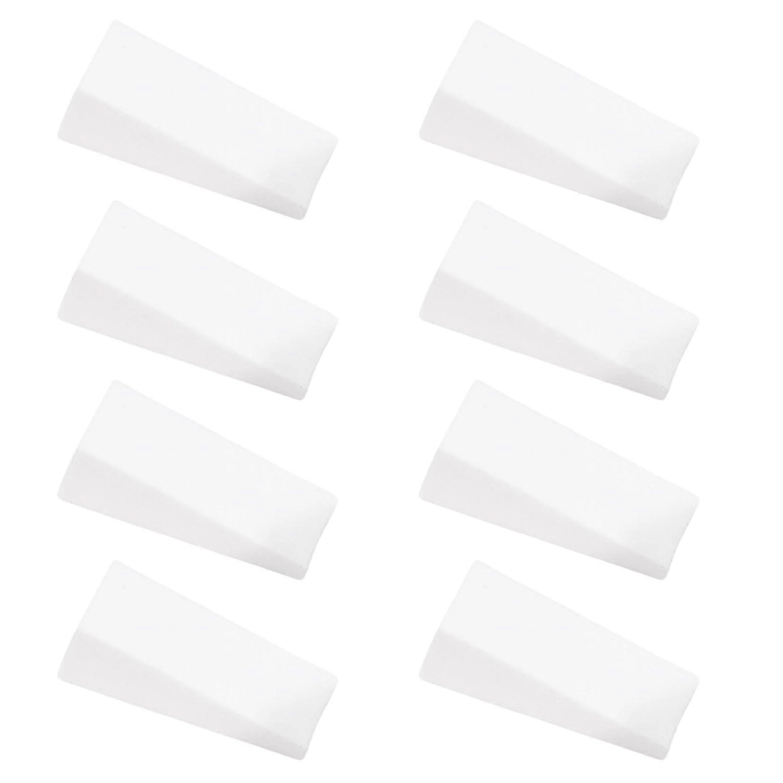 8Pcs Triangle Nail Art Stamping Sponge Set for Smooth Gradient Blending and Reusable Easy Clean