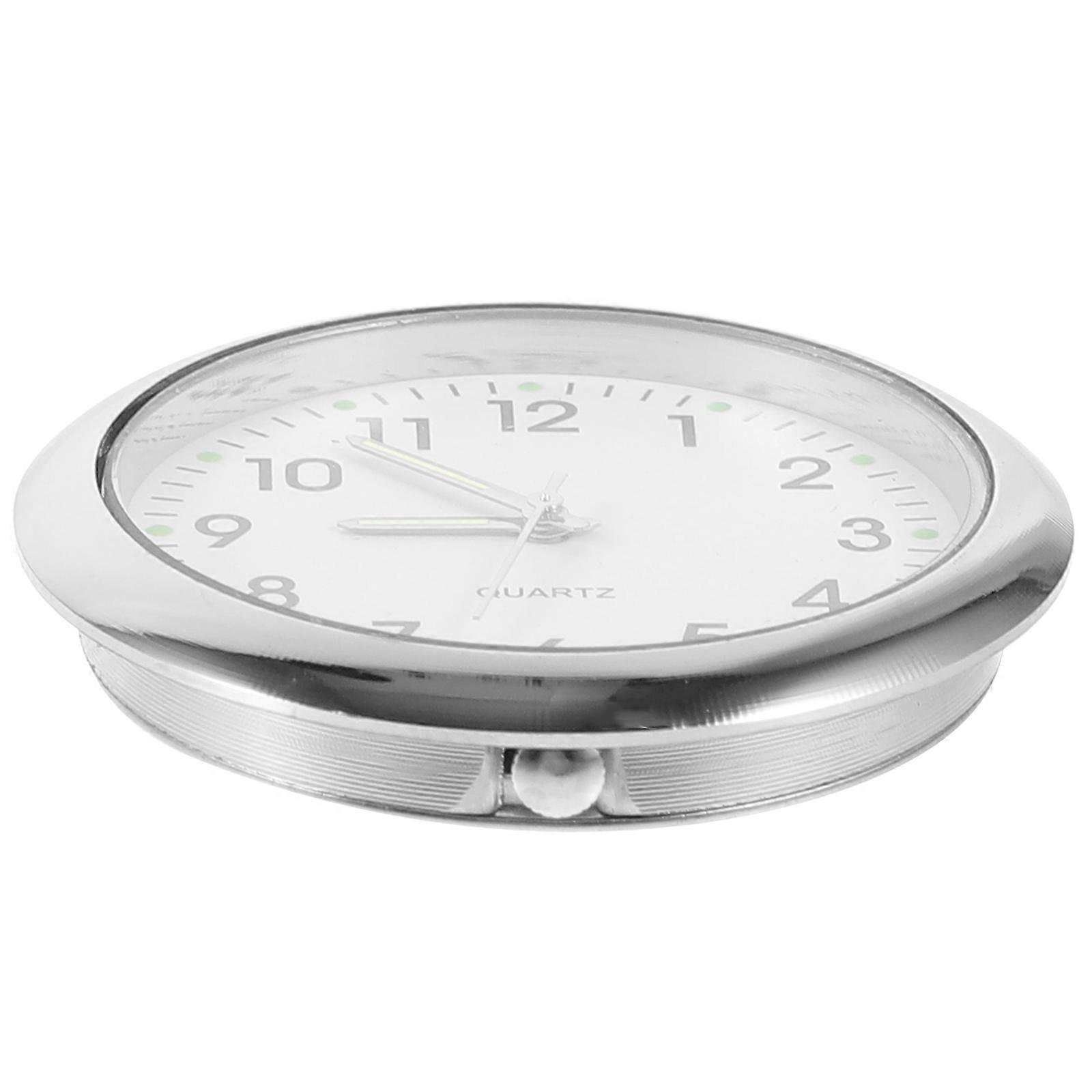 Miniature Doll House Wall Clock for Decor White Mini Wall Clock