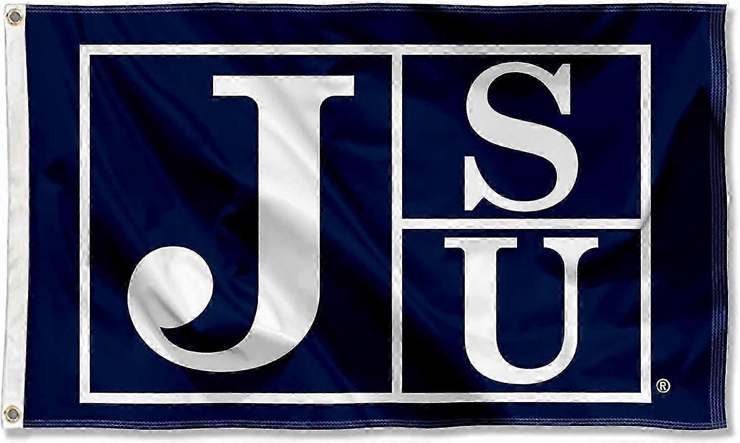 Jackson State Tigers Athletic Block Flag Uu 0528