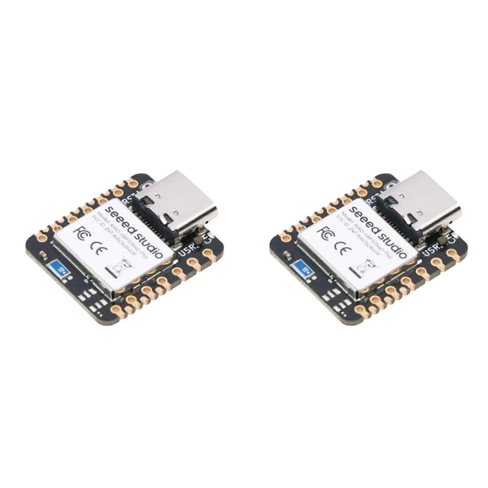 2X Seeed Studio XIAO NRF52840 Plus Development Board 20 GPIOs Bluetooth 5.0/BLE/NFC for Arduino/MicroPython