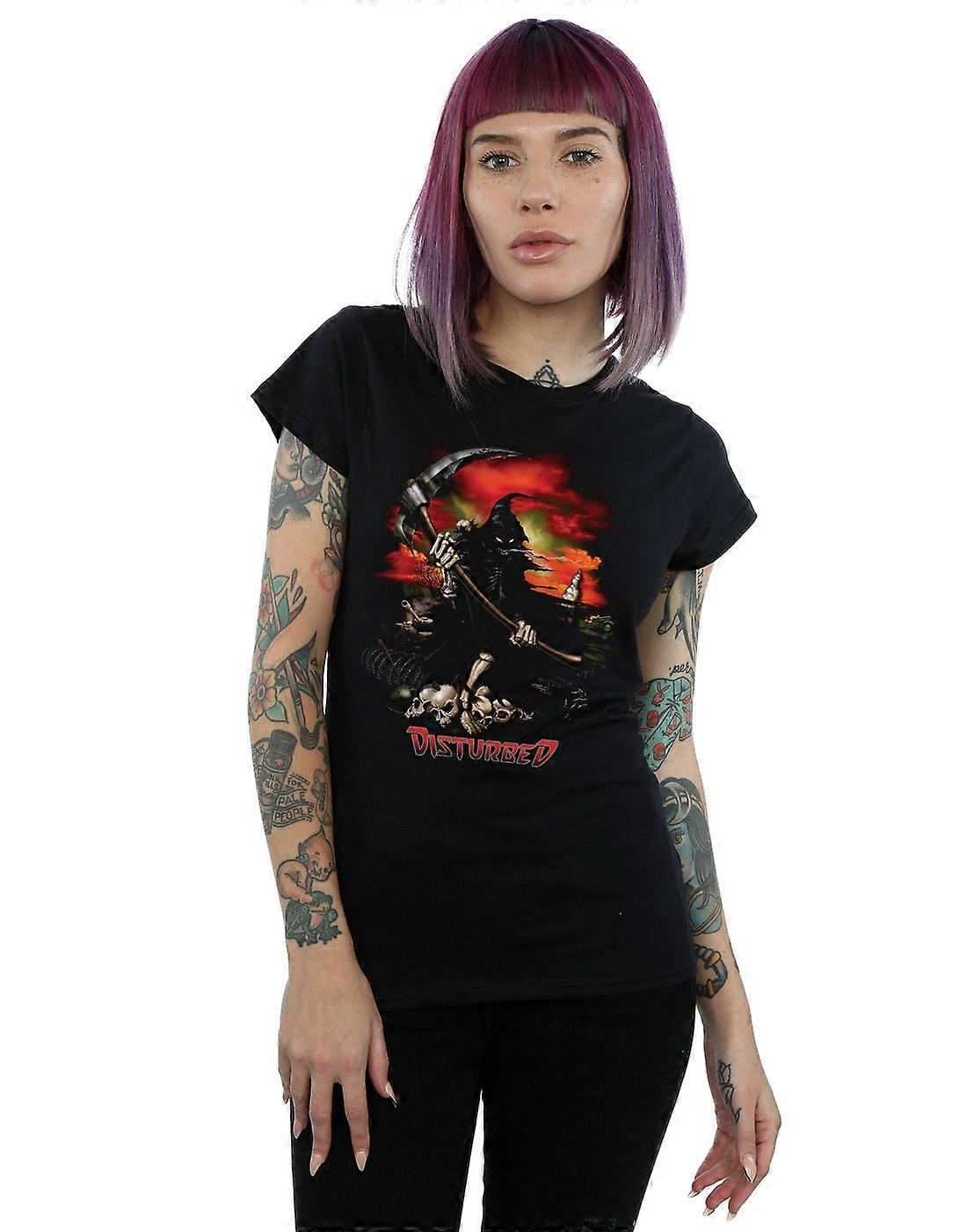 Disturbed Women's Battle Grounds T-Shirt
