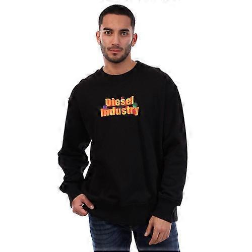 Diesel Mens S-Macs Crew Neck Sweatshirt
