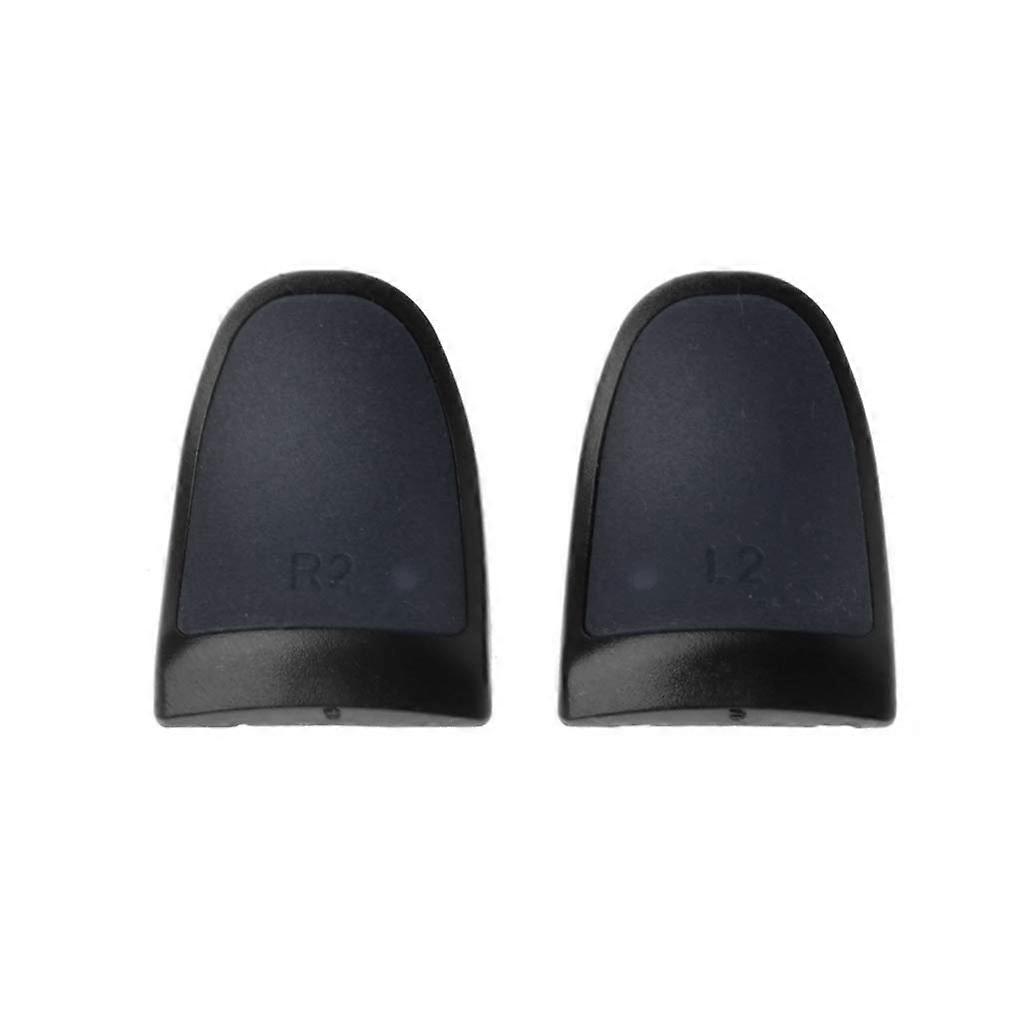 Trigger Extenders and Thumbstick Grips with Enhanced Grip Control  Gray for PS4 Controller