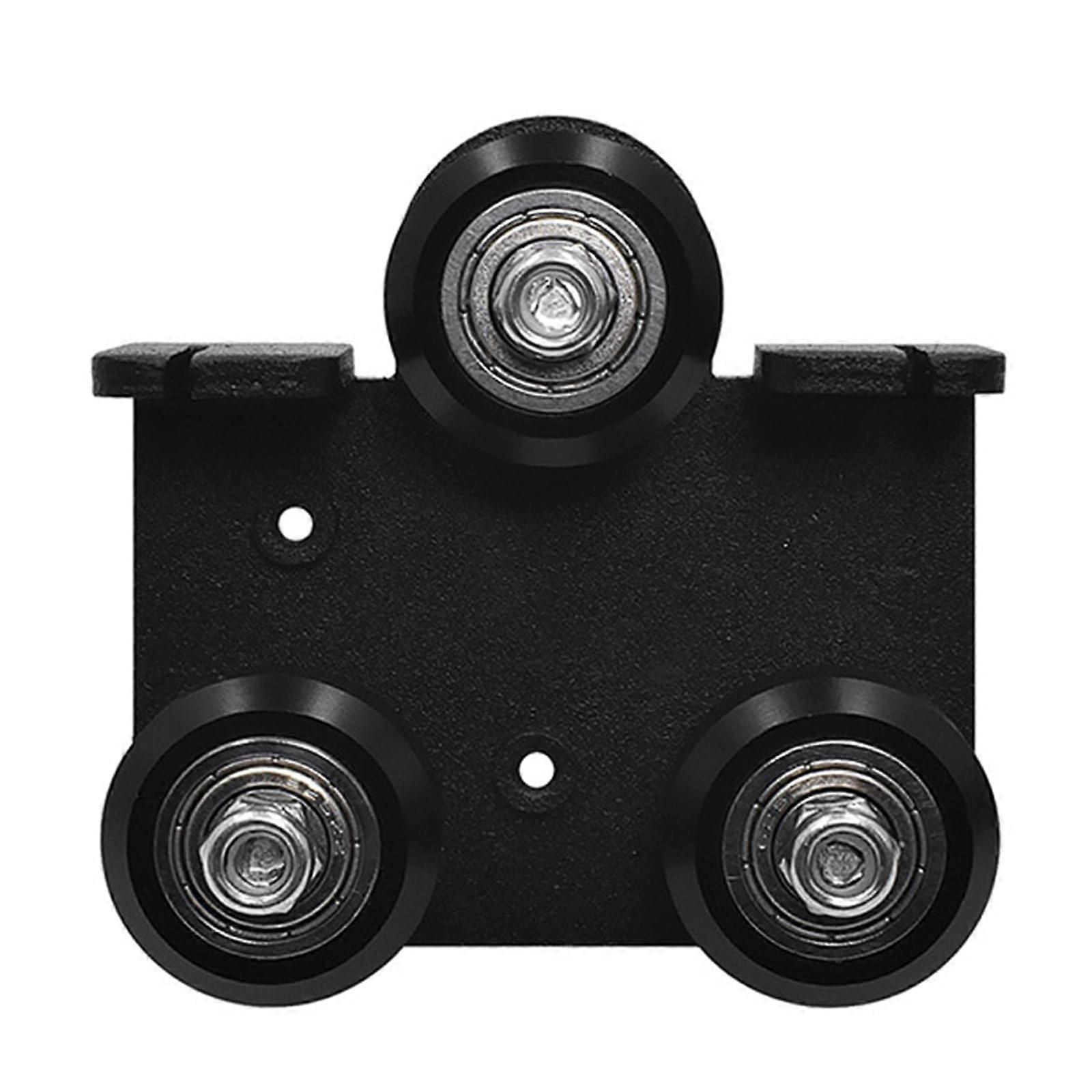 3D Printer Backplate with Adjustable Tension Pulley for Stable Printing and Noise Reduction