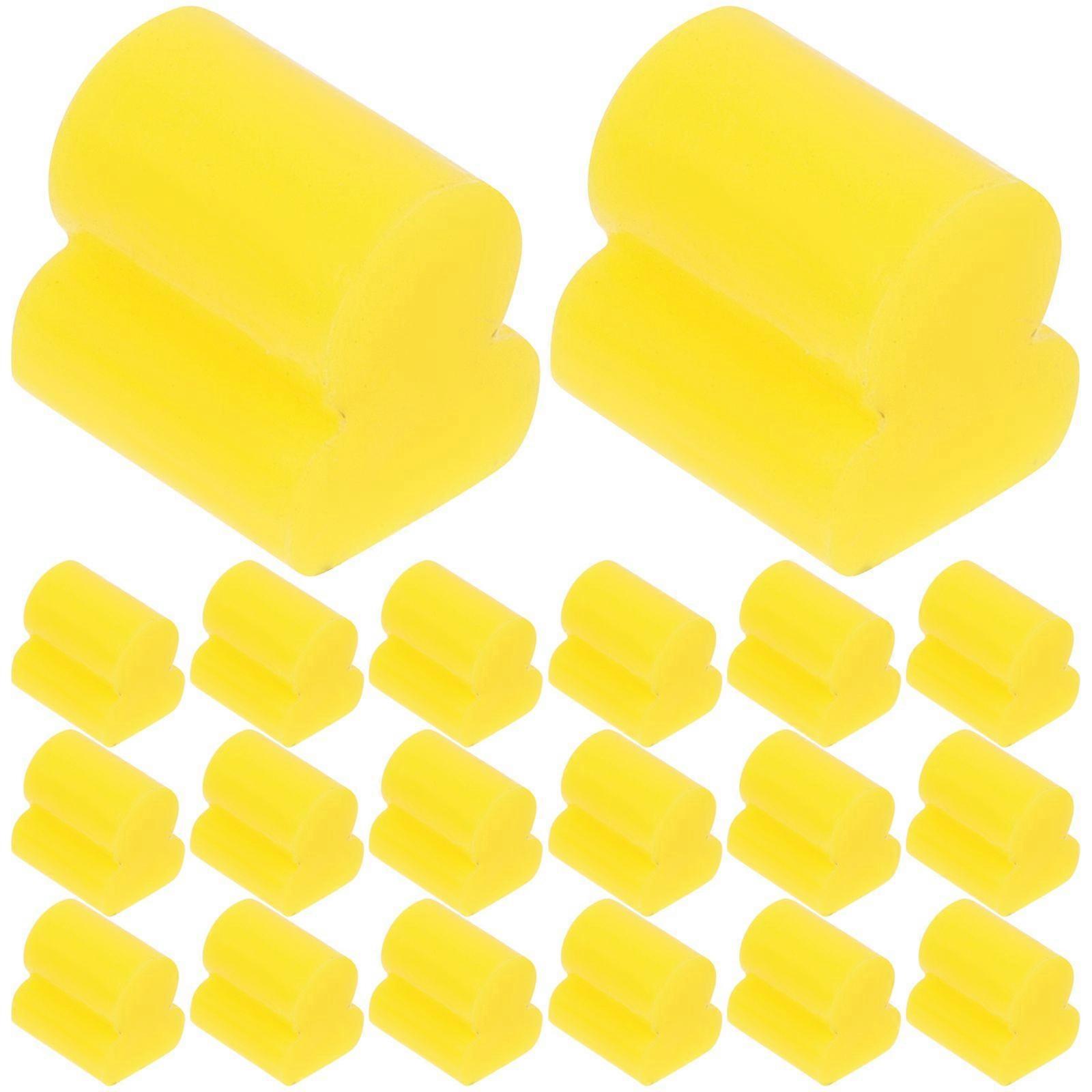 20pcs Musical Instruments Silicone Buffering Stop Practical Instruments Silencer