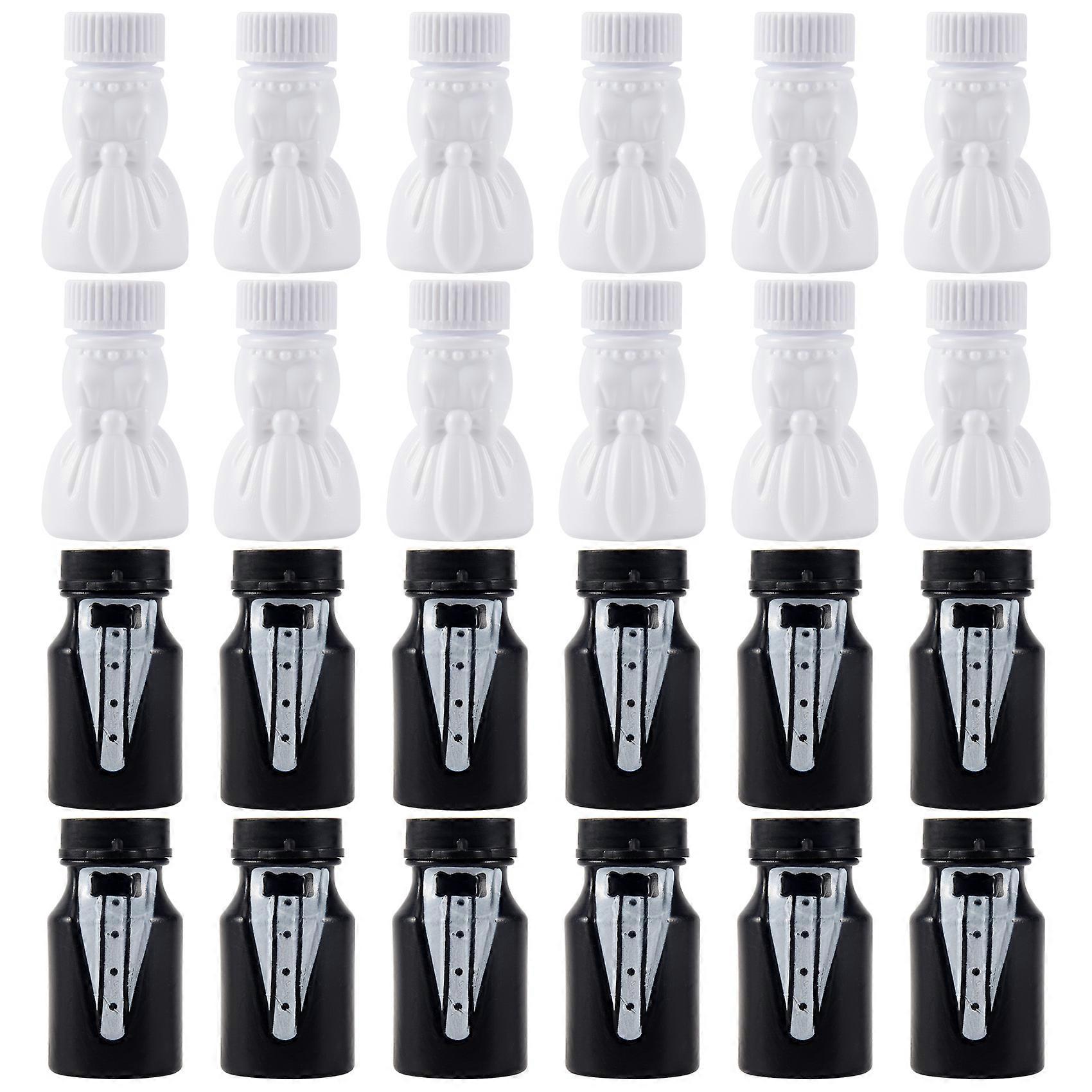 Wedding party bride and groom bubble bottle 1 sets (24pcs)