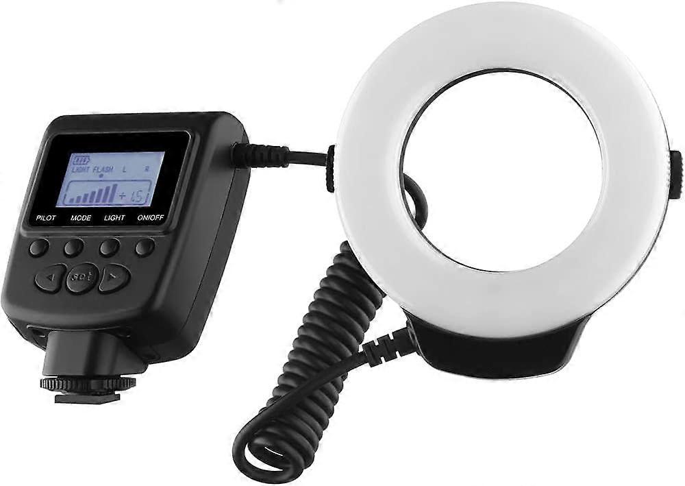 Macro Ring Light for Canon EOS R50 with Even Light Distribution and Precision Color Reproduction