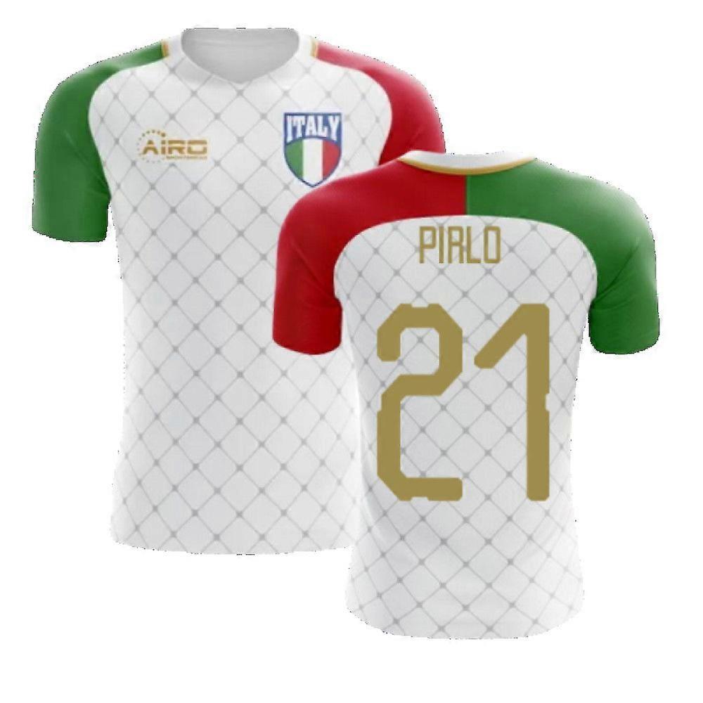 2025-2026 Italy Away Concept Football Shirt (Pirlo 21)