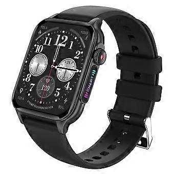 P6 Colorful Breathing Light 1.96-inch Square Screen Smart Watch Heart Rate Blood Pressure Monitor