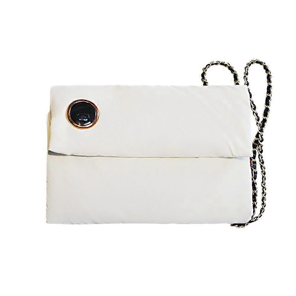 Rechargeable USB Hand Muff Warmer with Strap, DoubleSided Graphene Quick Heat, 3 Heat Settings