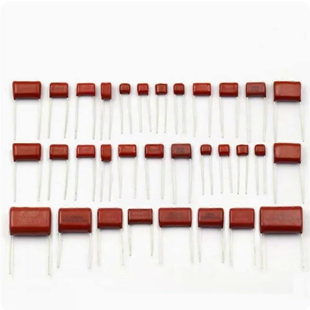 10PCS CBB Capacitors 0.33uF 334J P15 Metallized Polypropylene Film for Stable Capacitance