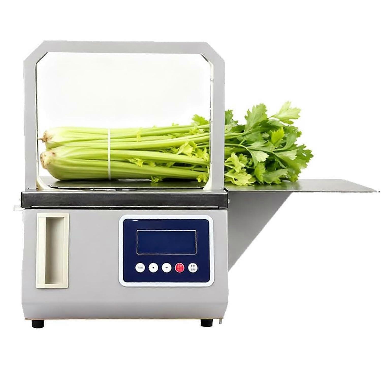 Automatic Vegetable Strapping Machine 11mm Tape with Fast Bundling, Adjustable Tension, 5 Rolls