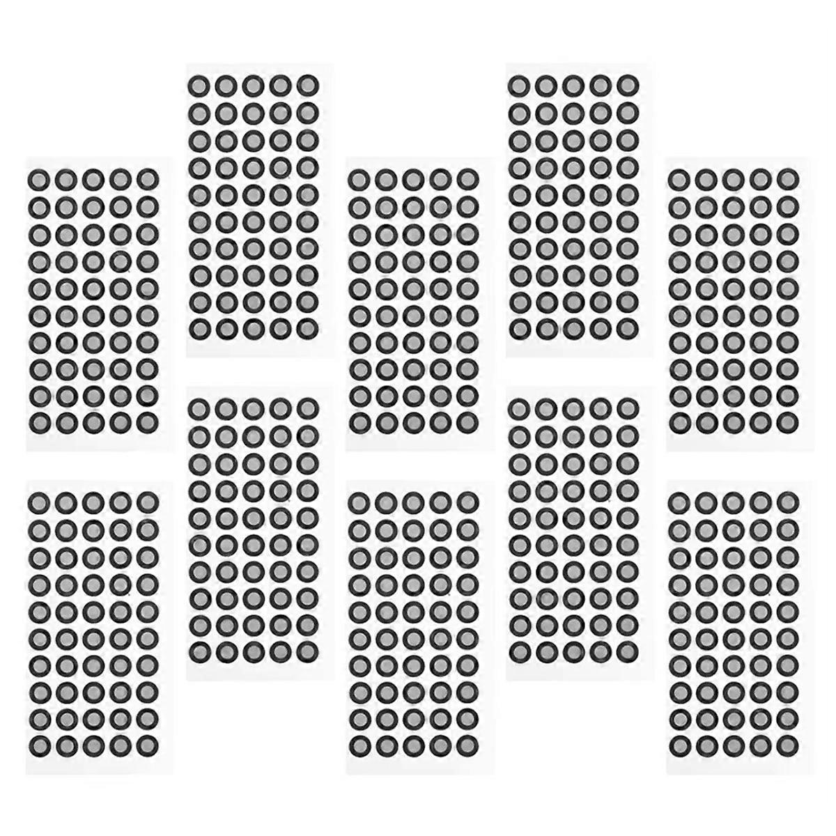 10 Sheets Scanner Reflective Film 3d Scanning Marker Marking Points