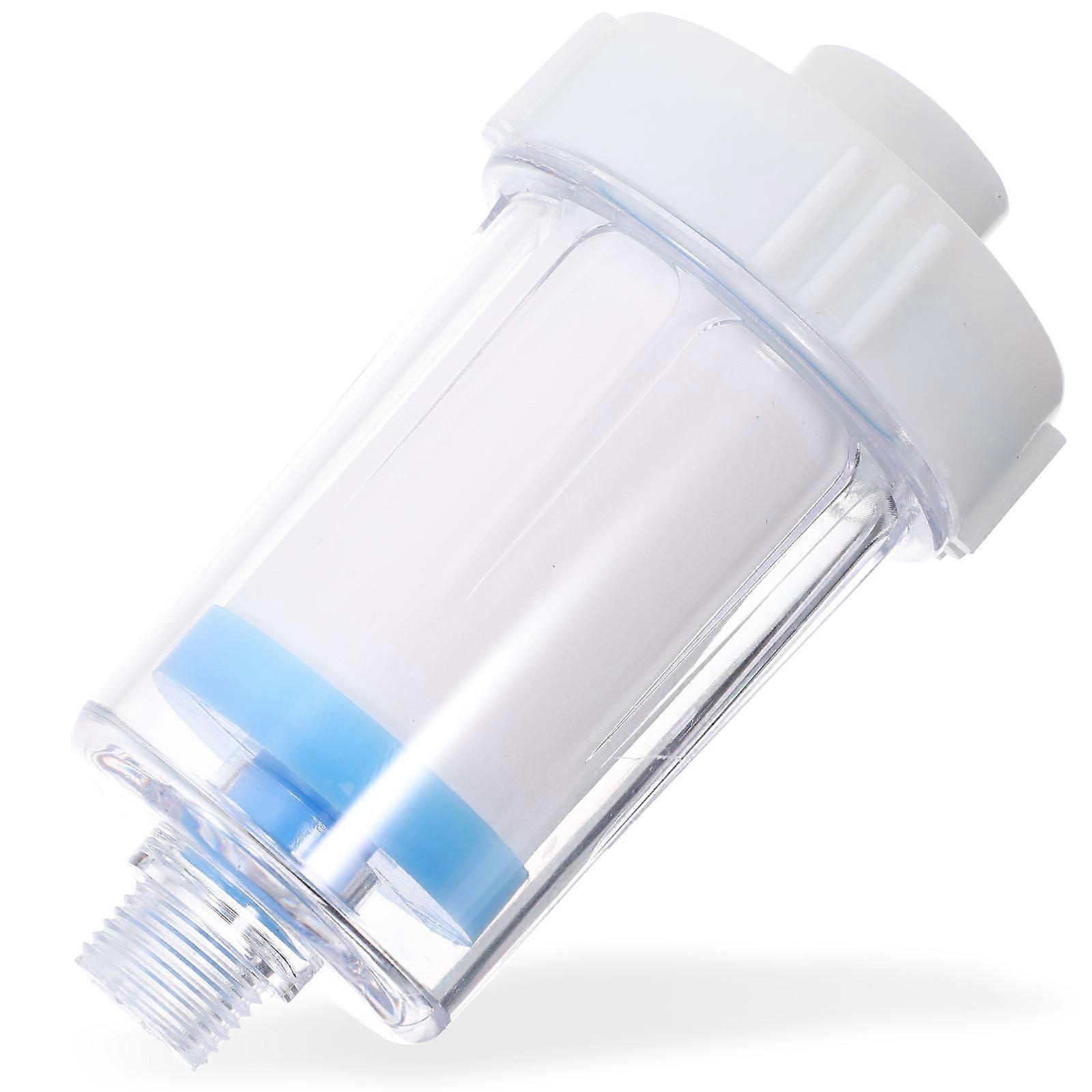 Inline Water Filter For Washing Machine Use Featuring White ABS Construction For Impurity Filtration 1Pack
