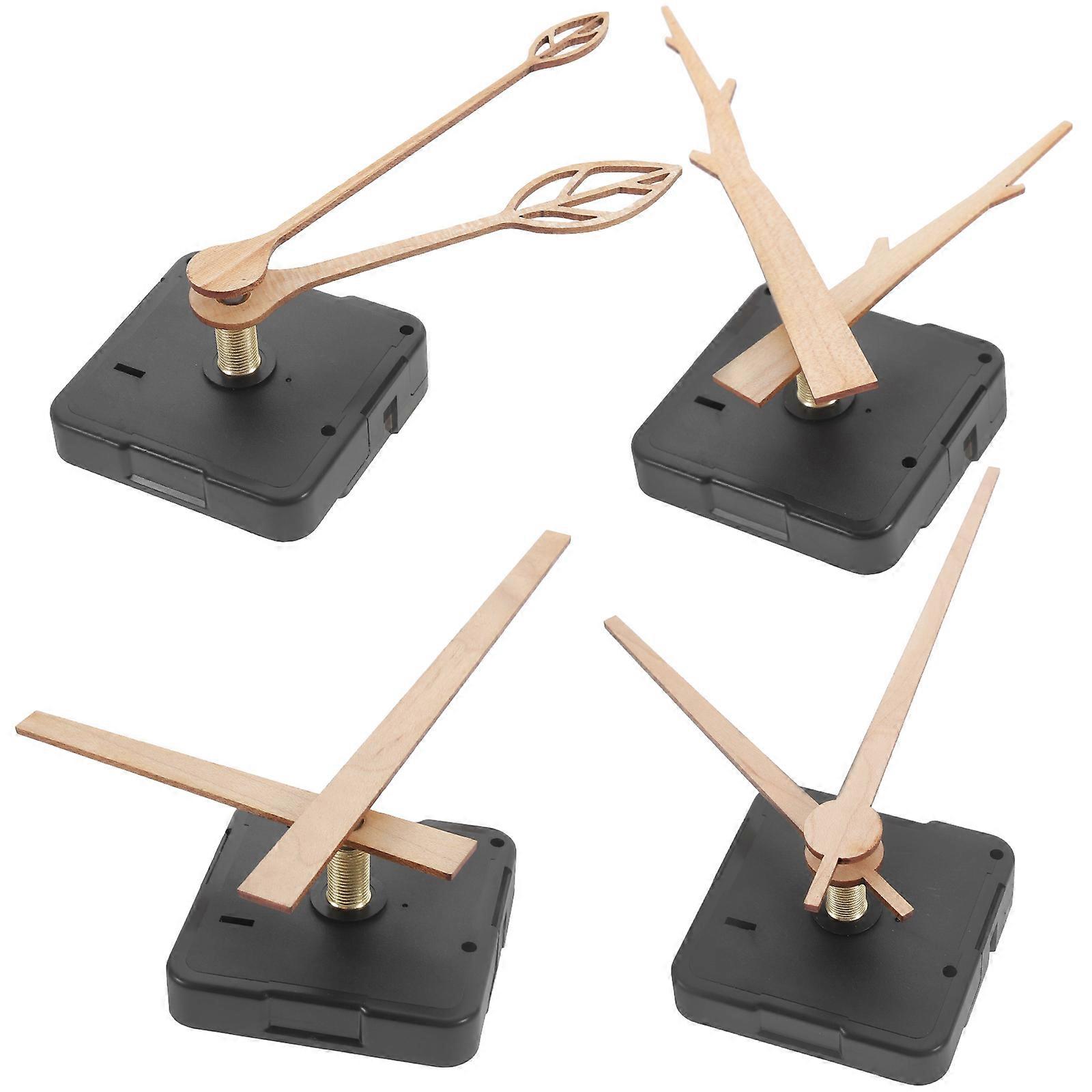 Wall Clock Replacement Kit Clock Movement for DIY Use 4Sets Set