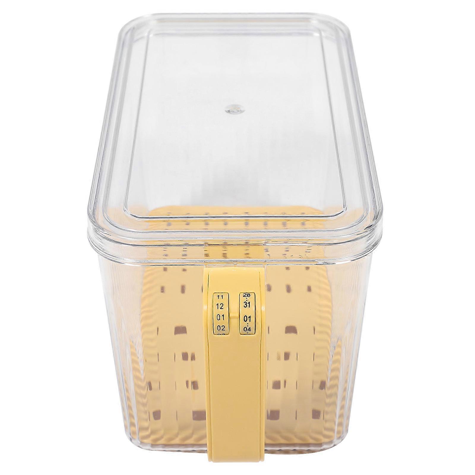 Plastic Bread Box for Fresh Keep with Bread Box Toast Storage Container