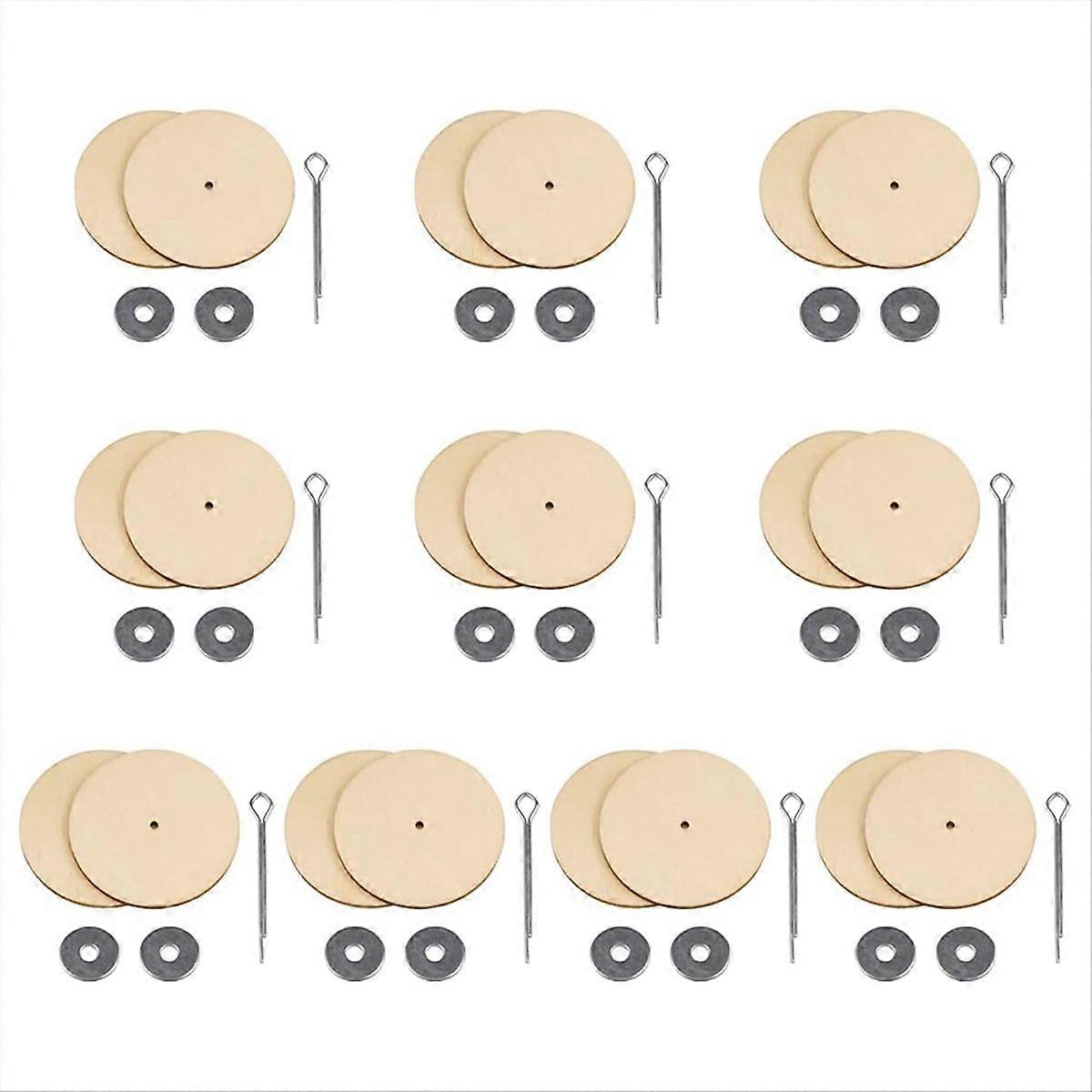10 Sets Doll Joint Connectors Cotter Pin, 50mm
