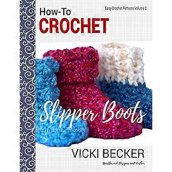 Bottes pantoufles au crochet (modèles de crochet faciles)