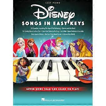 Disney-sanger i enkle tangenter - Easy Piano Songbook med 24 favoritter