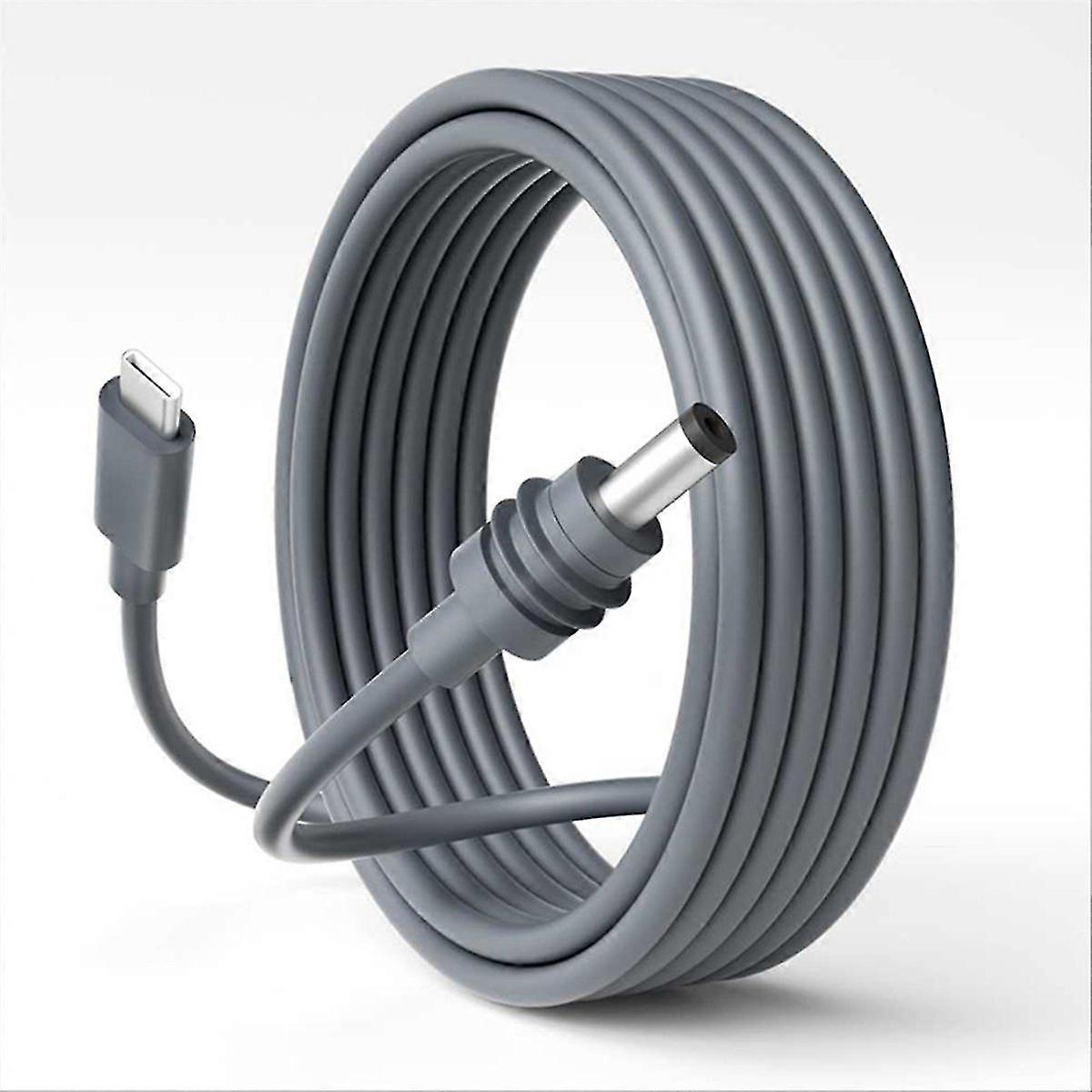 USB C to DC Charging Cable 10FT for Mini Portable Electronics