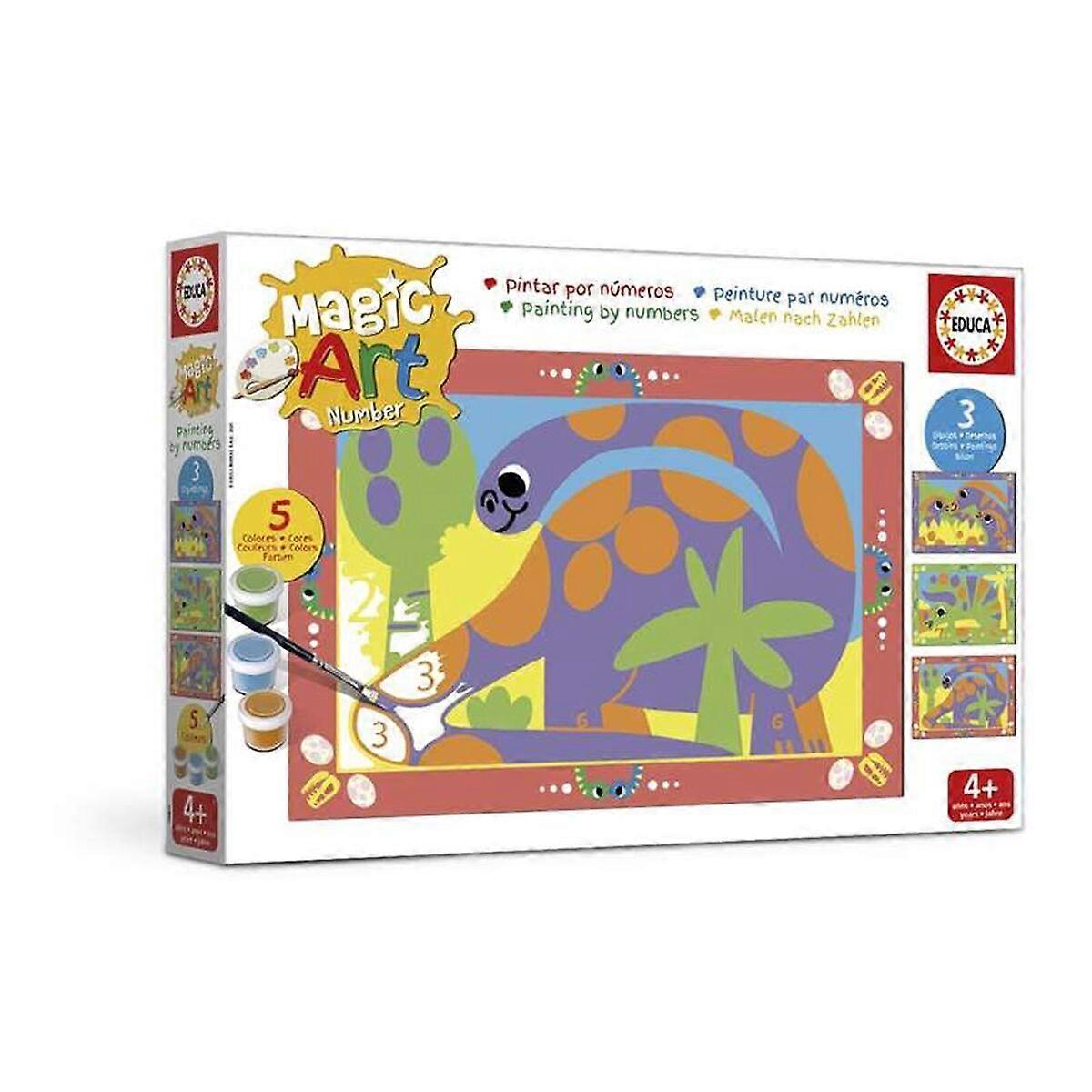 Paint and Colour Game Educa