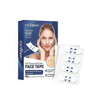 60 Stück unsichtbares Gesichtsstraffungs-Tape für sofortige V-Form und straffere Haut