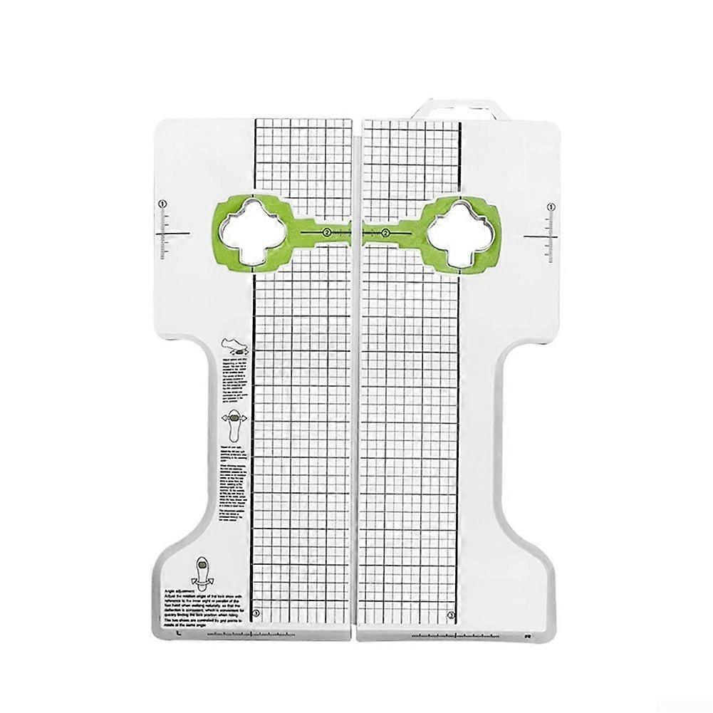 Cleat Adjustment Tool for KEO Pedals with Precise Alignment Gauge and SplitFoot Angle Setup