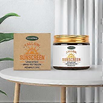Woodsleep Tallow Protective Cream - Sommersolasjon, Mild pleie, Forfriskende og pustende, Ikke-fet, Fukter huden