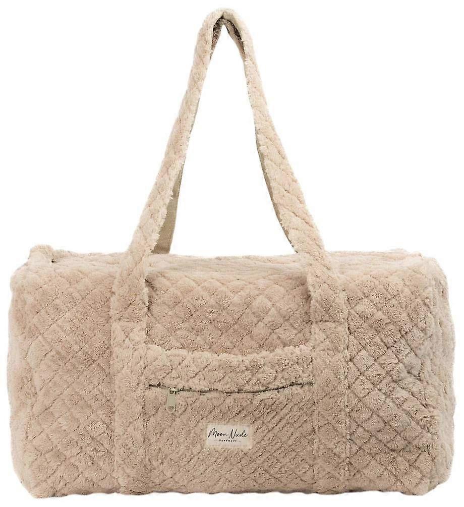 Moon Nude Teddy Large Duffel Bag - Beige