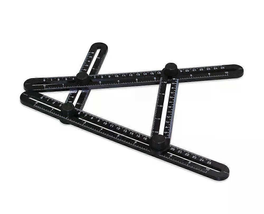 Protractor Multi Angle Ruler Template 4 Folding Angle Measuring Tool Brick Tile Wood Corner Products Foldable Ruler