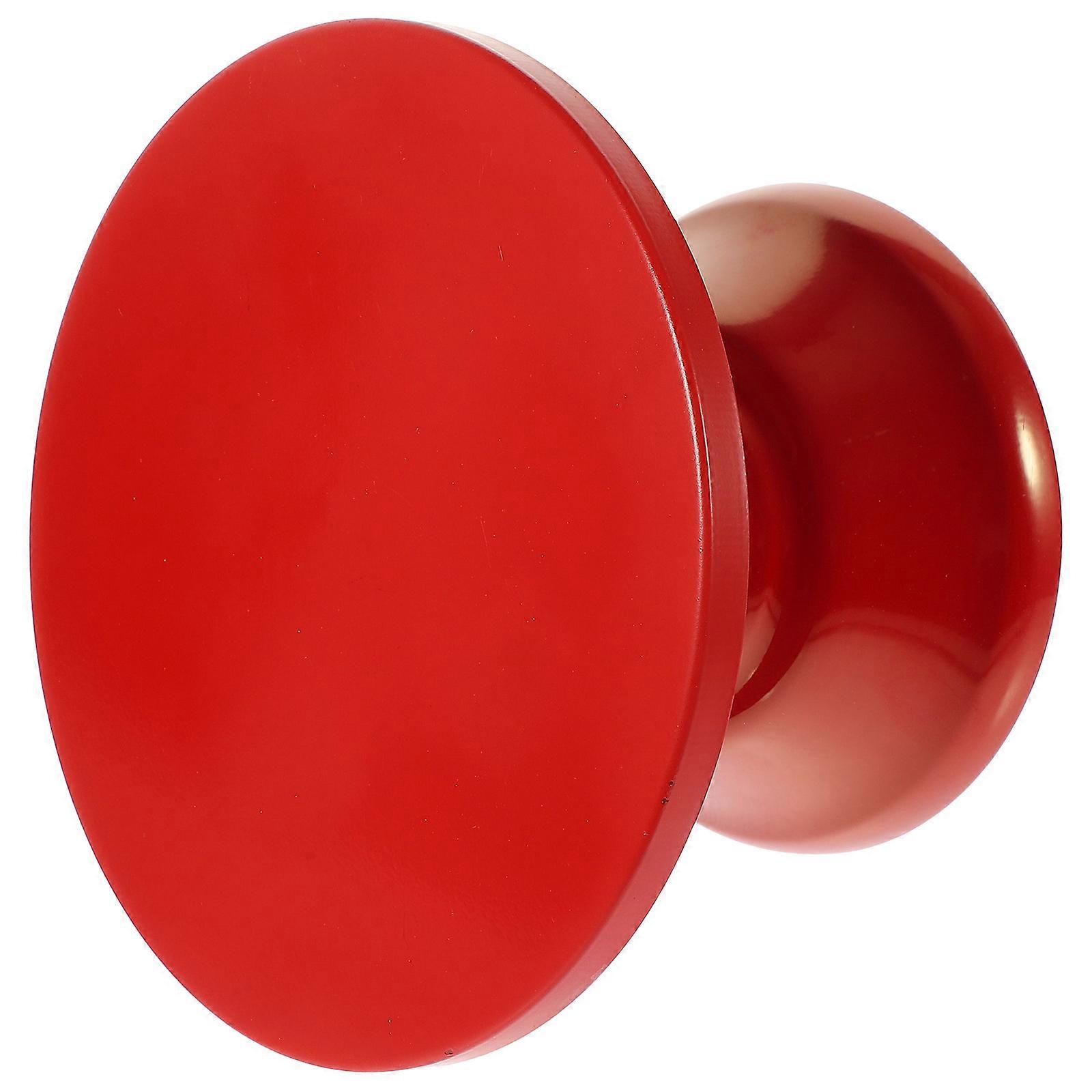 Red Iron Cake Stand for Dessert Serving 3Pcs Round Display Tray