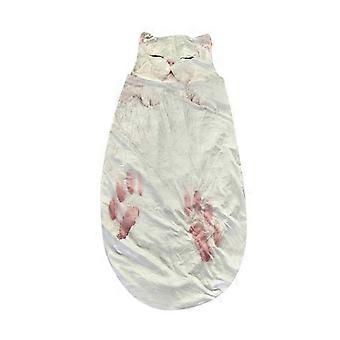 Adorable Plush Envelope Sleeping Bag for Adults, Warm Washable Soft Blanket for Camping Travel Home Sleepovers