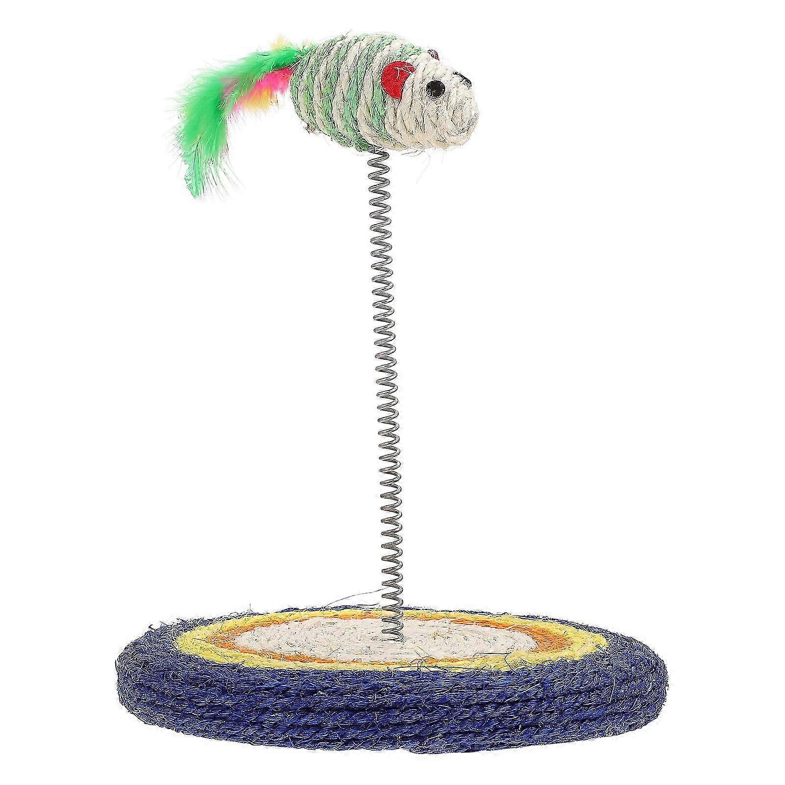 Creative Sisal Cat Scratching Post for Pet Play Assorted Color