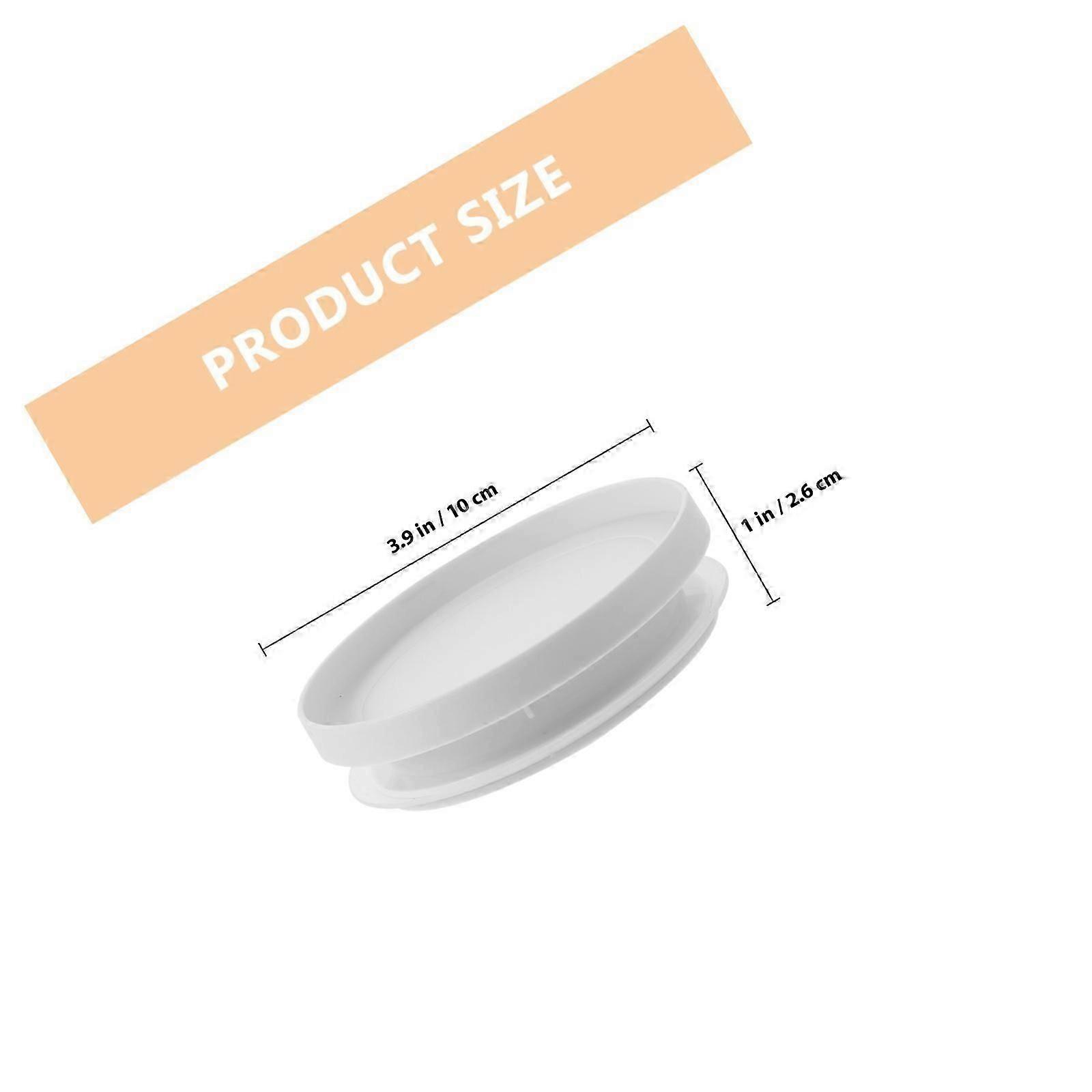 4Pcs Plastic Jar Lids for Sealing Use