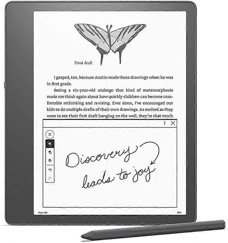 Amazon 10.2-inch 300 ppi Paperwhite display includes Basic Pen 16 GB