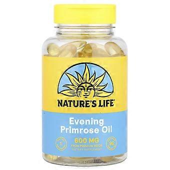 Nature's Life, Evening Primrose Oil, 600 mg , 90 Softgels