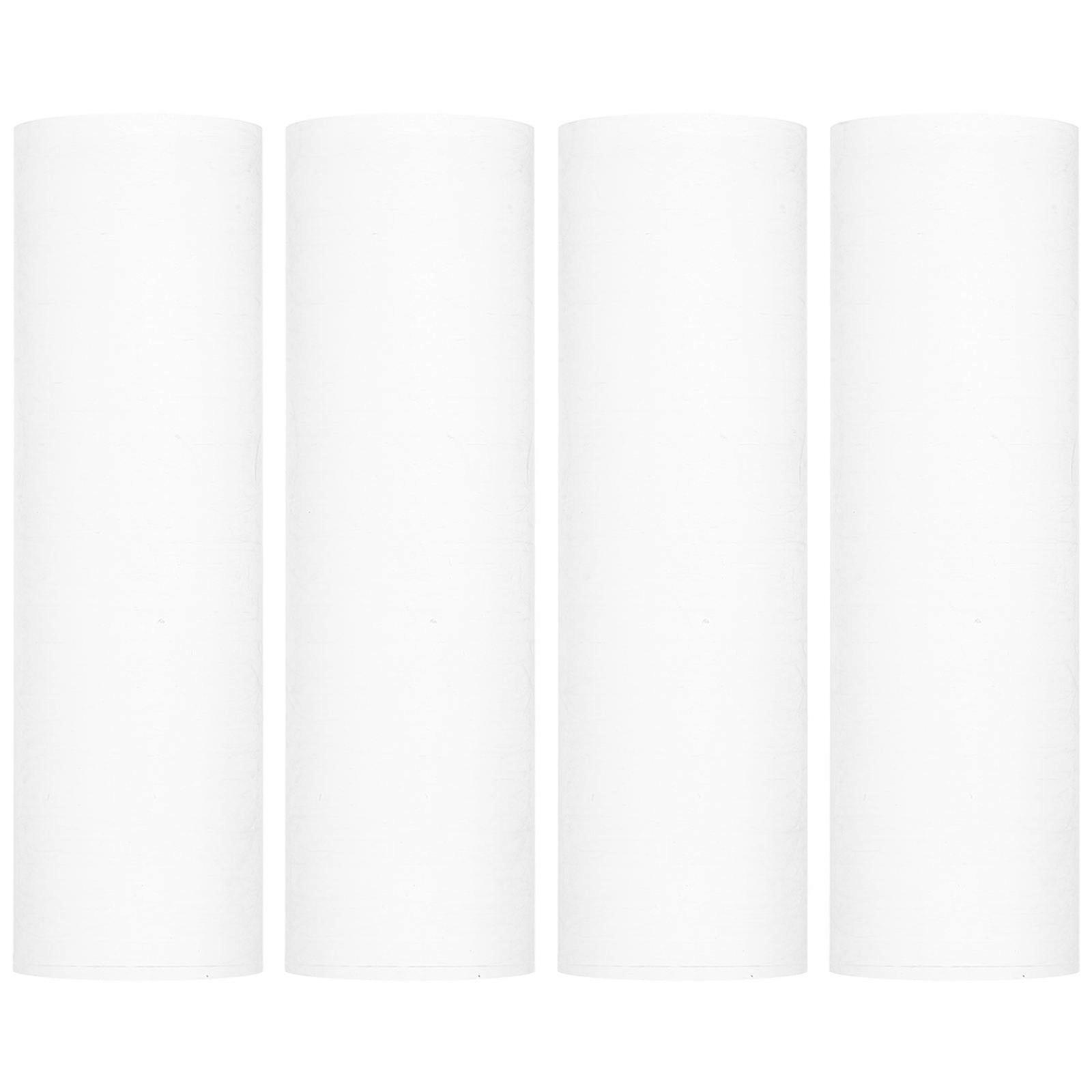 Acrylic Display Risers Transparent Solid Cylinder Stand for Decor 16Pcs