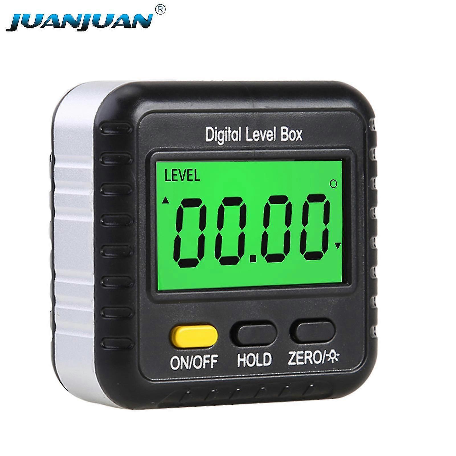 Inclinometer Level Box Mini Magnetic Gauge Angle Meter Digital Protractor
